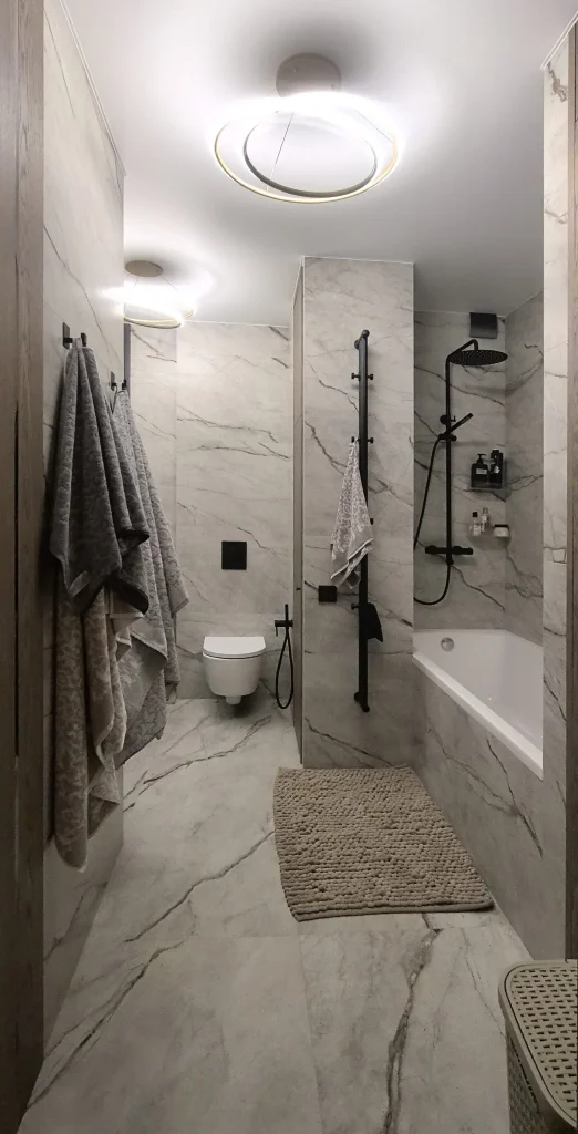 Дизайн-проект и ремонт квартиры 85 м² на Коломяжском проспекте — фото 7
